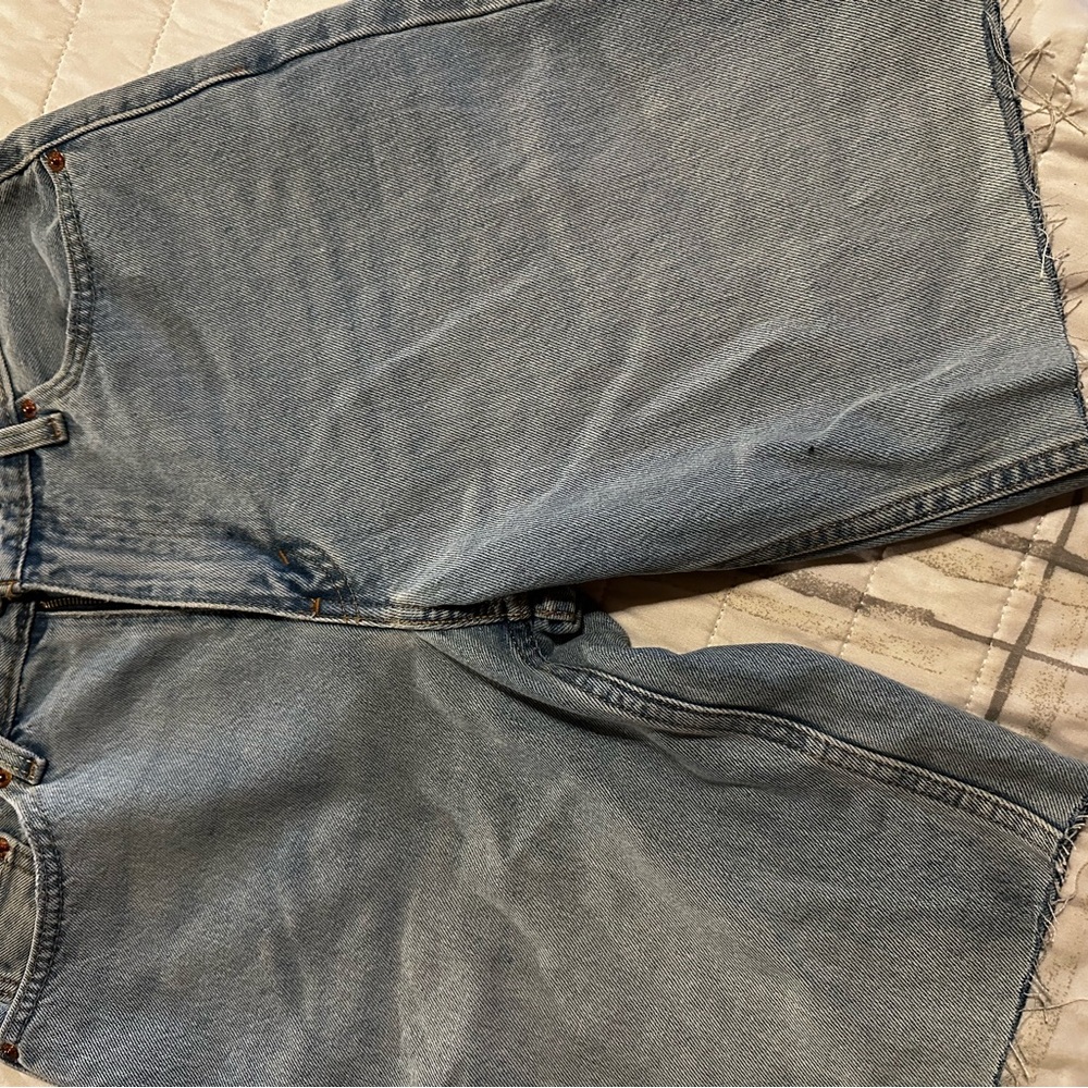 Men's Levi's cut off blue jean shorts size 30